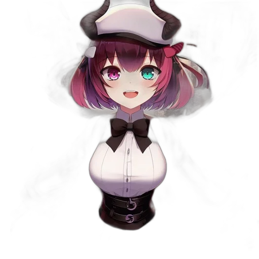hat, staff, robot, crown, pixel art, anime, concept art, 3d render transparent PNG cut-out