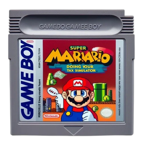 weapon, food, super, mario, doing, tax, simulator, quirky transparent PNG cut-out