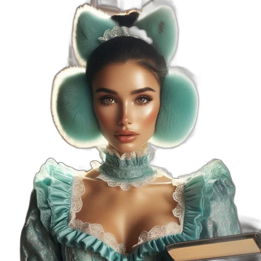 mask, hat, robot, face, fantasy art, oil painting, photorealistic, concept art transparent PNG cut-out