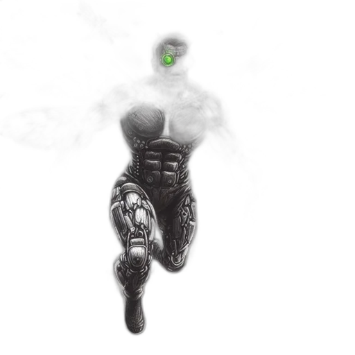 robot, creature, dragon, weapon, comic book art, concept art, fantasy art, pixel art transparent PNG cut-out