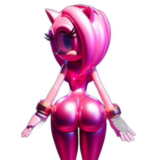 robot, dress, 3d render, concept art, pixel art, fantasy art, neon, animated transparent PNG cut-out