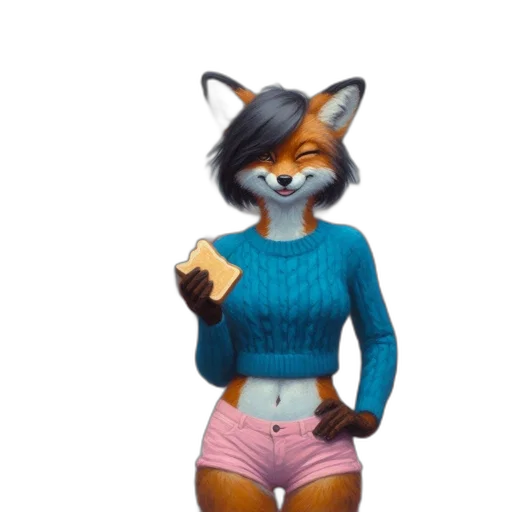 jacket, dress, animal, staff, concept art, 3d render, pixel art, fantasy art transparent PNG cut-out