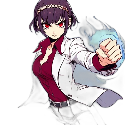 staff, weapon, sword, jacket, anime, pixel art, concept art, cartoon transparent PNG cut-out