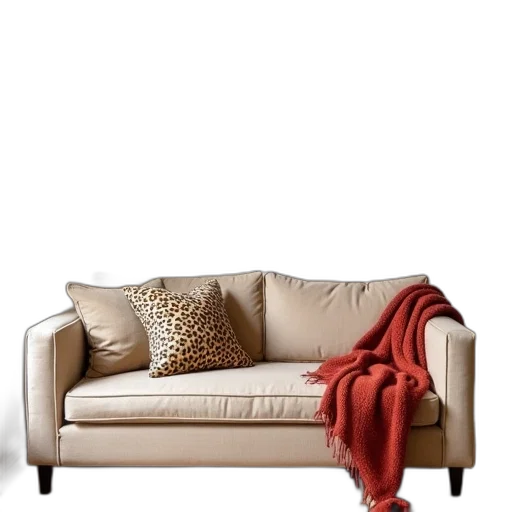 furniture, jacket, 3d render, photorealistic, concept art, earth tones, red, golden transparent PNG cut-out
