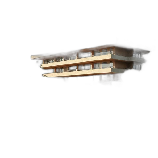 building, furniture, staff, 3d render transparent PNG cut-out