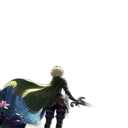 sword, dragon, weapon, staff, fantasy art, concept art, pixel art, 3d render transparent PNG cut-out