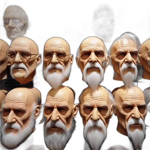 mask, face, 3d render, photorealistic, concept art, display, intricately, designed transparent PNG cut-out