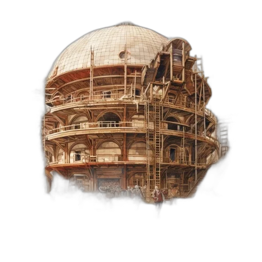 building, hat, furniture, jacket, concept art, 3d render, photorealistic, pixel art transparent PNG cut-out