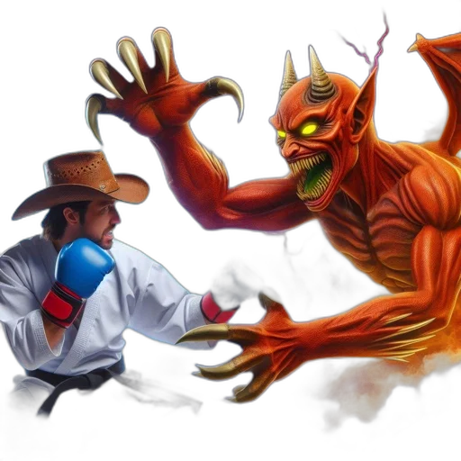 mask, concept art, fantasy art, comic book art, pixel art, fire, man, martial transparent PNG cut-out