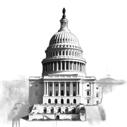 building, staff, concept art, pencil sketch, photorealistic, cartoon, black, white transparent PNG cut-out