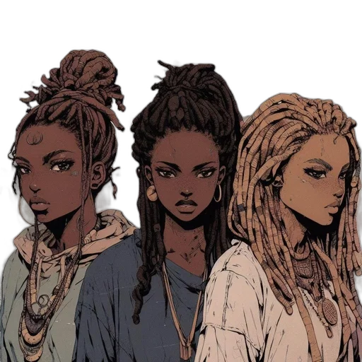 hair, crown, comic book art, concept art, anime, fantasy art, golden, earth tones transparent PNG cut-out