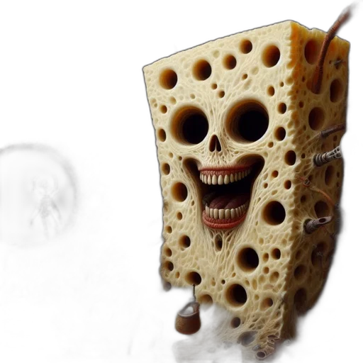 mask, food, face, robot, 3d render, concept art, photorealistic, pixel art transparent PNG cut-out