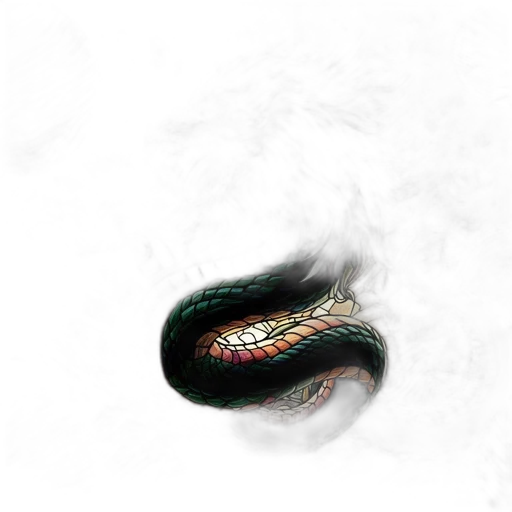 dragon, creature, mask, animal, 3d render, photorealistic, concept art, fantasy art transparent PNG cut-out