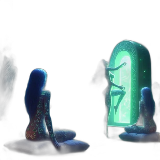 bottle, shoes, jewelry, mask, concept art, 3d render, vaporwave, fantasy art transparent PNG cut-out