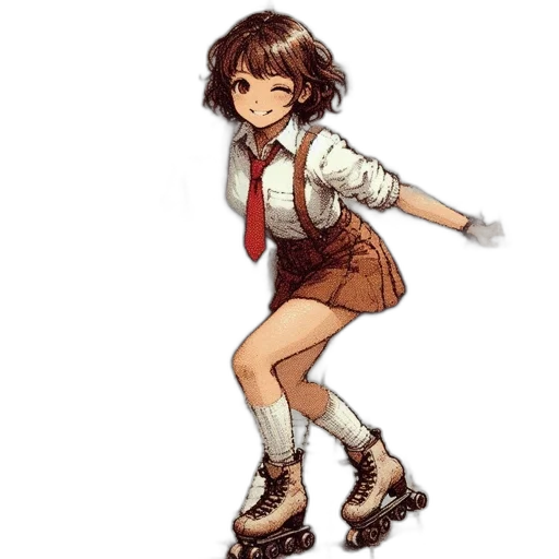staff, shoes, dress, robot, concept art, anime, pixel art, cartoon transparent PNG cut-out