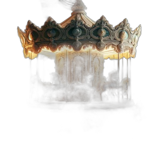 crown, hat, jewelry, mask, concept art, fantasy art, watercolor, photorealistic transparent PNG cut-out