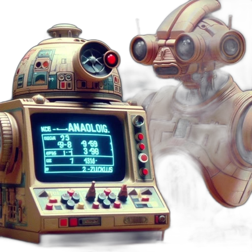 robot, concept art, cyberpunk, 3d render, comic book art, outer space, two, robots transparent PNG cut-out