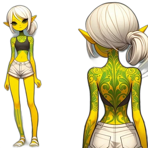 concept art, fantasy art, 3d render, pixel art, golden, earth tones, green, neon transparent PNG cut-out