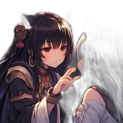 weapon, staff, sword, dragon, anime, fantasy art, concept art, pixel art transparent PNG cut-out