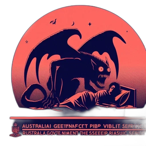 dragon, concept art, ominous, creature, looms, above, sleeping, figure transparent PNG cut-out