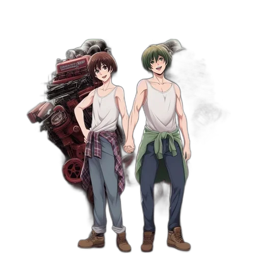 weapon, concept art, anime, pixel art, fantasy art, fog, forest, outer space transparent PNG cut-out