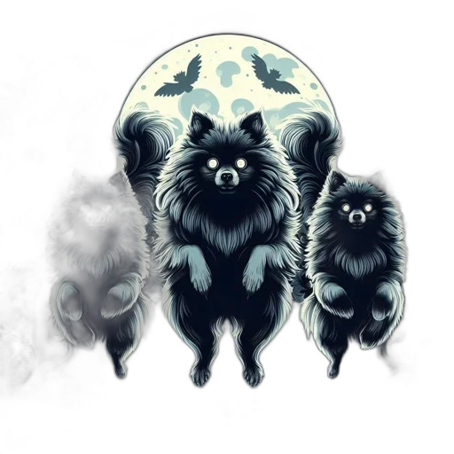 creature, animal, mask, concept art, fantasy art, pixel art, watercolor, fog transparent PNG cut-out