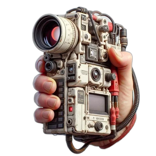weapon, robot, jewelry, face, 3d render, photorealistic, cyberpunk, intricate transparent PNG cut-out