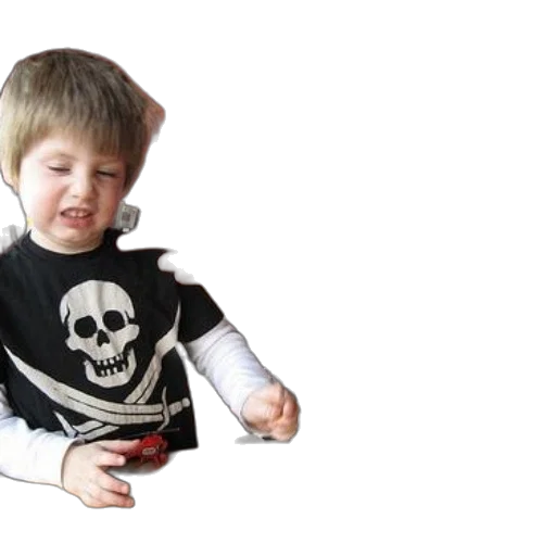jacket, robot, weapon, young, boy, wearing, pirate, shirt transparent PNG cut-out