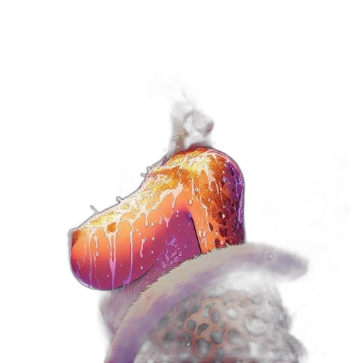 food, crown, hair, flower, concept art, watercolor, photorealistic, fantasy art transparent PNG cut-out