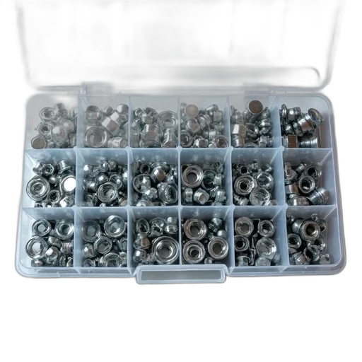 jewelry, plastic, container, filled, various, sizes, silver, nuts transparent PNG cut-out