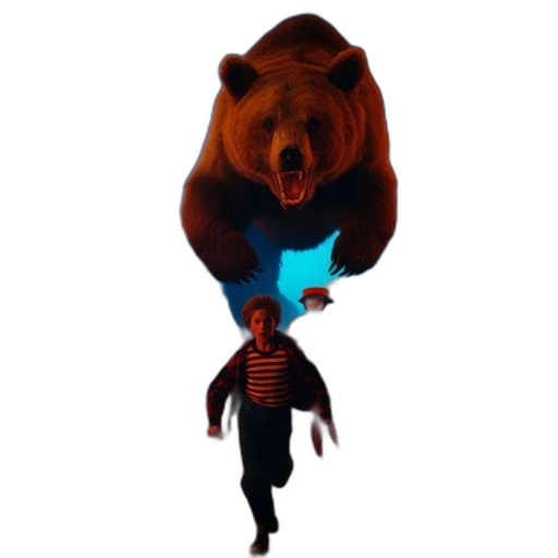 animal, creature, concept art, 3d render, pixel art, photorealistic, neon lights, outer space transparent PNG cut-out