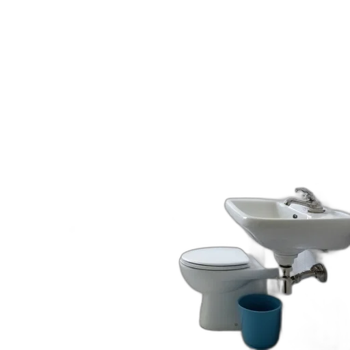furniture, robot, 3d render, photorealistic, underwater, blue, small, white transparent PNG cut-out