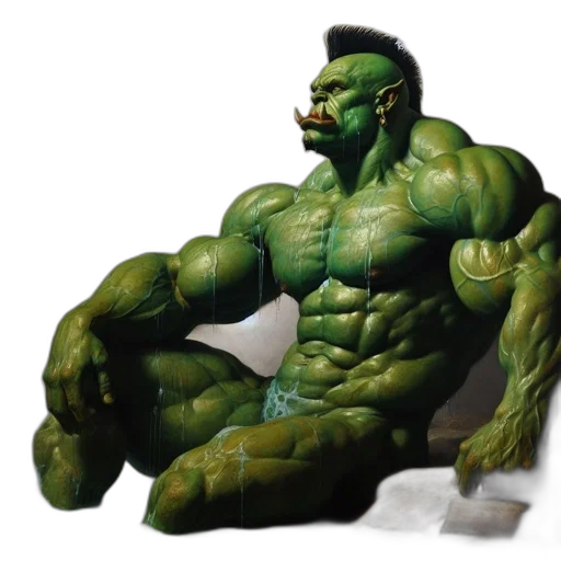 creature, animal, weapon, 3d render, concept art, comic book art, photorealistic, large transparent PNG cut-out