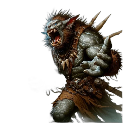 creature, dragon, fantasy art, concept art, photorealistic, comic book art, humanoid, beastly transparent PNG cut-out