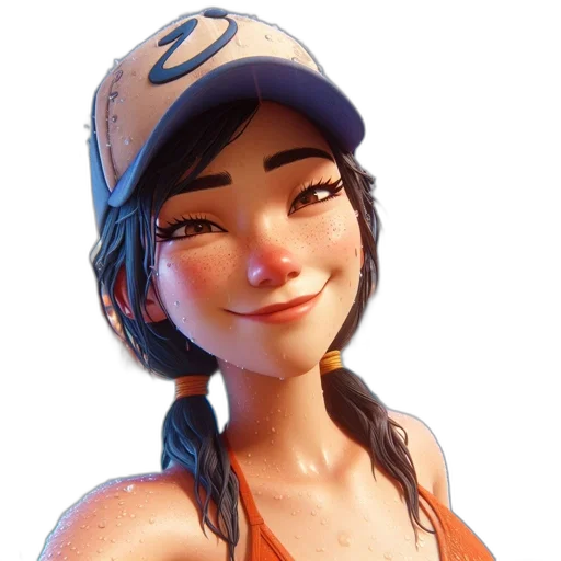 face, hat, staff, weapon, concept art, 3d render, photorealistic, fantasy art transparent PNG cut-out