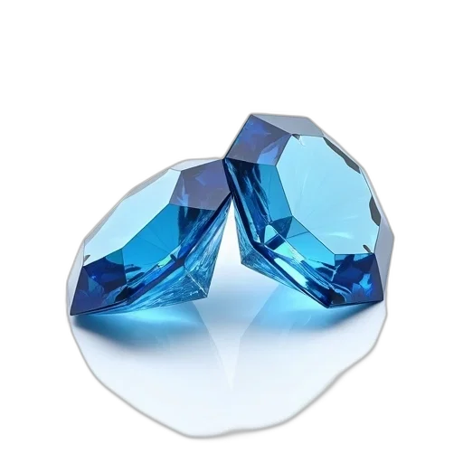 jewelry, crown, furniture, hat, 3d render, concept art, photorealistic, blue transparent PNG cut-out