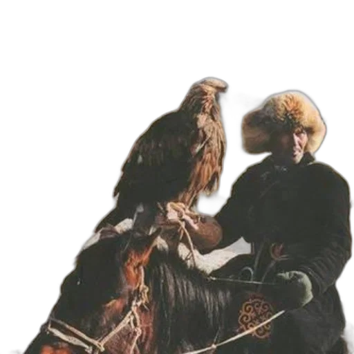 animal, hat, staff, jacket, oil painting, concept art, photorealistic, forest transparent PNG cut-out