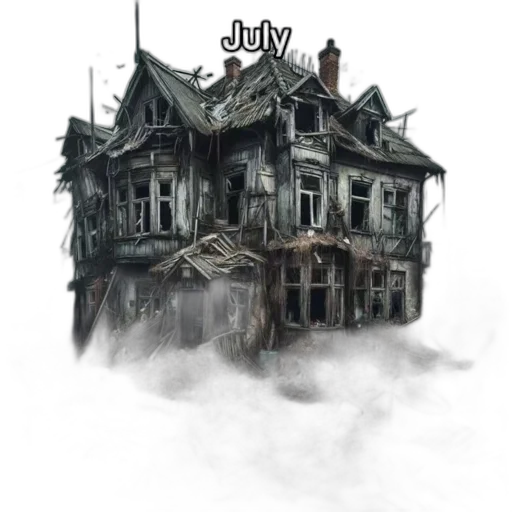 building, concept art, 3d render, fantasy art, photorealistic, city street, dilapidated, house transparent PNG cut-out