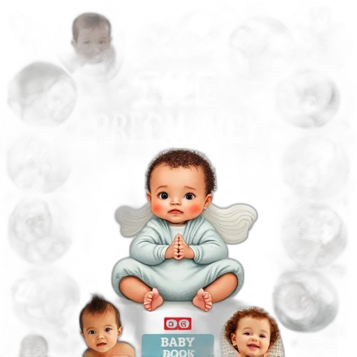 photorealistic, concept art, 3d render, oil painting, pastel, cover, book, pregnancy transparent PNG cut-out