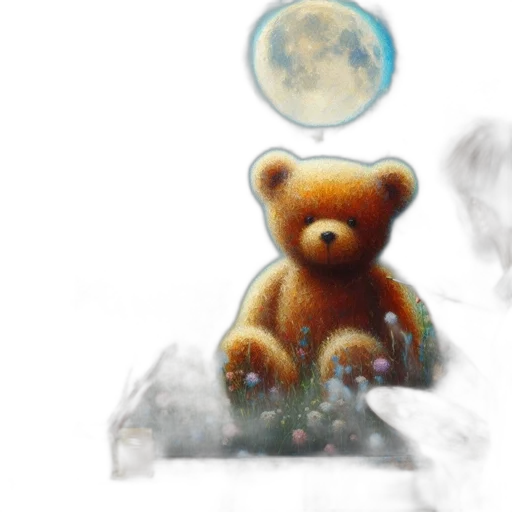 creature, concept art, fantasy art, watercolor, pixel art, outer space, fog, night transparent PNG cut-out
