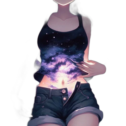 dress, creature, staff, robot, concept art, fantasy art, pixel art, anime transparent PNG cut-out