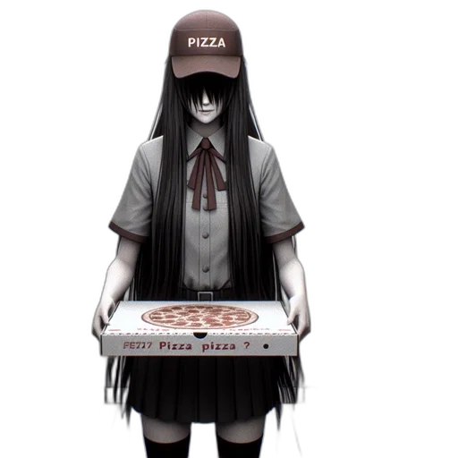 food, hat, dress, creature, concept art, pixel art, anime, 3d render transparent PNG cut-out