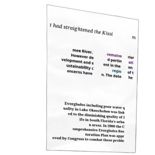 image, text, excerpt, discussing, straightening, kissimmee, river, impact transparent PNG cut-out