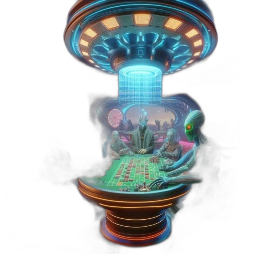 robot, hat, furniture, crown, concept art, 3d render, fantasy art, outer space transparent PNG cut-out