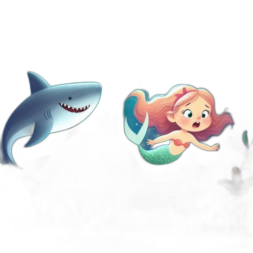 creature, concept art, 3d render, fantasy art, pixel art, underwater, world, large transparent PNG cut-out