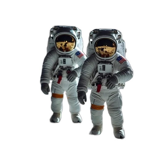 concept art, 3d render, outer space, spacewalk transparent PNG cut-out