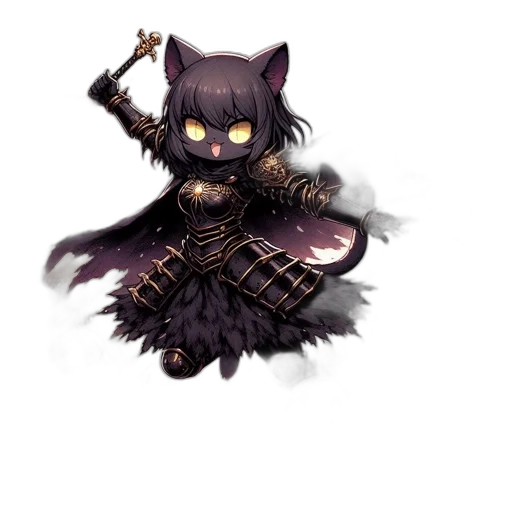 weapon, staff, fantasy art, pixel art, concept art, watercolor, dark, monochrome transparent PNG cut-out