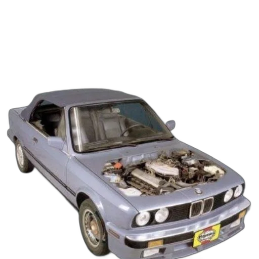 car, weapon, animal, photorealistic, 3d render, haynes, repair, manual transparent PNG cut-out
