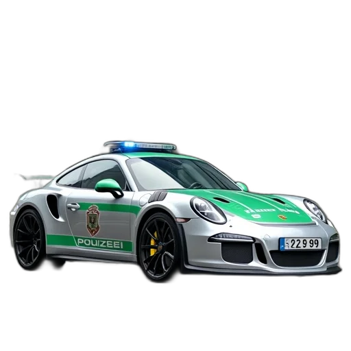car, weapon, 3d render, concept art, photorealistic, silver, porsche, sports transparent PNG cut-out