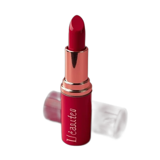 red, lipstick, bottle, letter transparent PNG cut-out
